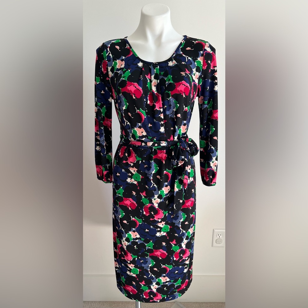 Talbots Floral Print Dress S
